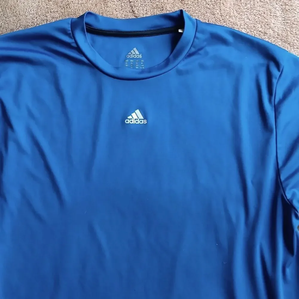 Adidas Blue Athletic Shirt